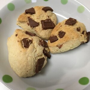 ホットケーキミックスで スタバ風チョコスコーン レシピ 作り方 By ふーちゃんgogo 楽天レシピ ホットケーキミックスで スタバ風チョコスコーン レシピ 作り方 By ふーちゃんgogo 楽天レシピ